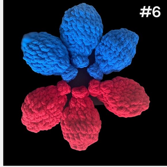 Crochet Water Balloons Reusable Handmade Pool Toy Game Latex Free (Set of 6) - Picture 6 of 9